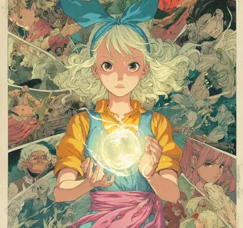 奇幻题材漫画《雾之国的魔女》封面